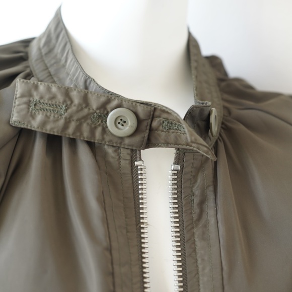 Free People Midnight Bomber Jacket, Small, MOSS Army - Picture 5 of 11